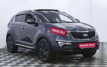 KIA Sportage III, 2015 год, 1 295 000 рублей, 3 фотография