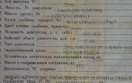 Mercedes-Benz Vito, 2006 год, 1 200 000 рублей, 14 фотография