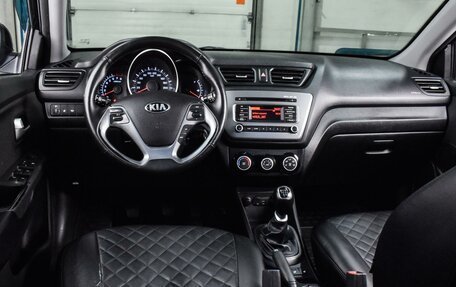 KIA Rio III рестайлинг, 2016 год, 999 000 рублей, 6 фотография