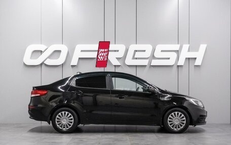 KIA Rio III рестайлинг, 2016 год, 999 000 рублей, 5 фотография