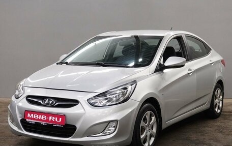 Hyundai Solaris II рестайлинг, 2011 год, 742 000 рублей, 1 фотография