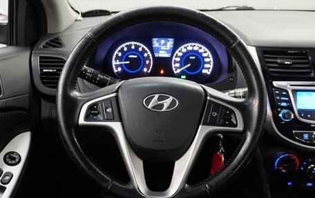 Hyundai Solaris II рестайлинг, 2011 год, 742 000 рублей, 10 фотография