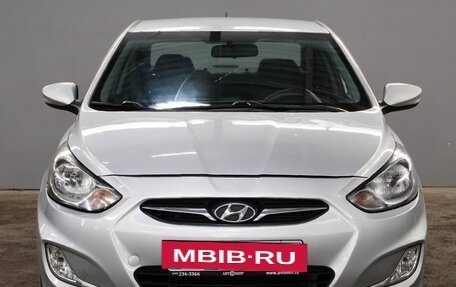 Hyundai Solaris II рестайлинг, 2011 год, 742 000 рублей, 2 фотография