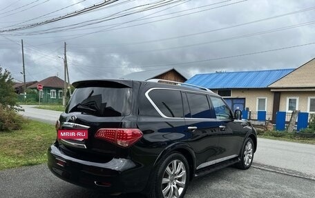 Infiniti QX56, 2013 год, 2 050 000 рублей, 21 фотография
