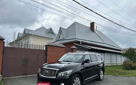 Infiniti QX56, 2013 год, 2 050 000 рублей, 29 фотография