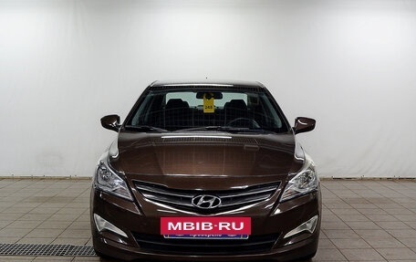 Hyundai Solaris II рестайлинг, 2015 год, 870 000 рублей, 6 фотография