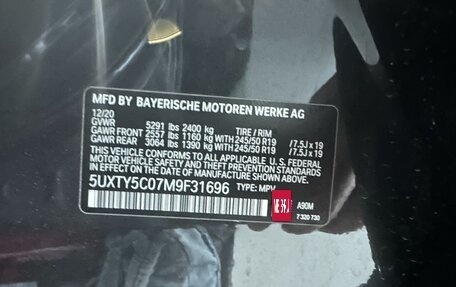 BMW X3, 2021 год, 2 800 000 рублей, 18 фотография