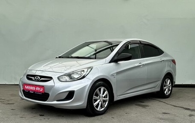 Hyundai Solaris II рестайлинг, 2011 год, 820 000 рублей, 1 фотография