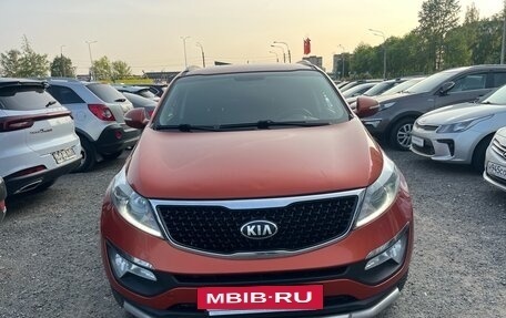 KIA Sportage III, 2014 год, 1 199 000 рублей, 2 фотография