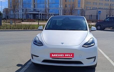 Tesla Model Y I, 2021 год, 4 100 000 рублей, 8 фотография