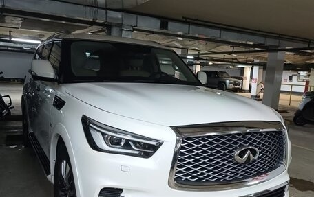 Infiniti QX80 I рестайлинг, 2018 год, 5 900 000 рублей, 16 фотография