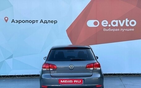 Volkswagen Golf VI, 2012 год, 830 000 рублей, 5 фотография