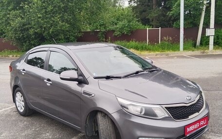 KIA Rio III рестайлинг, 2015 год, 1 100 000 рублей, 1 фотография