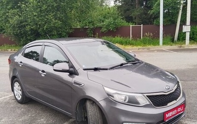 KIA Rio III рестайлинг, 2015 год, 1 100 000 рублей, 1 фотография