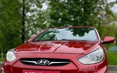 Hyundai Solaris II рестайлинг, 2011 год, 715 000 рублей, 1 фотография