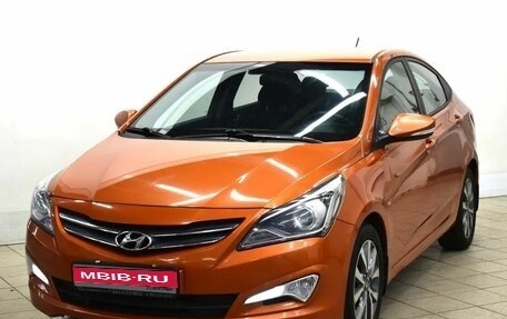 Hyundai Solaris II рестайлинг, 2015 год, 935 000 рублей, 1 фотография