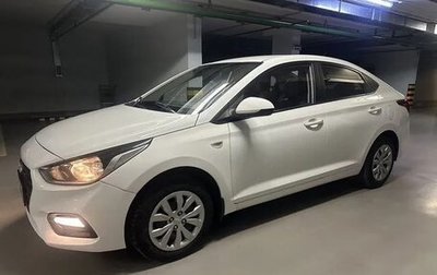 Hyundai Solaris II рестайлинг, 2017 год, 790 000 рублей, 1 фотография