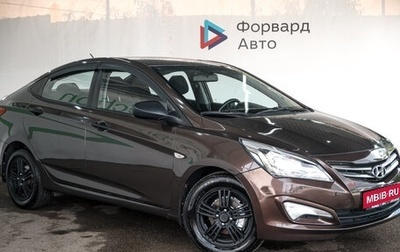 Hyundai Solaris II рестайлинг, 2014 год, 1 100 000 рублей, 1 фотография
