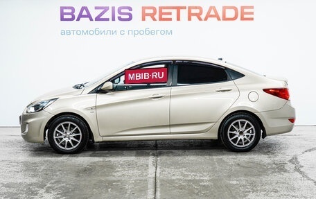 Hyundai Solaris II рестайлинг, 2012 год, 620 000 рублей, 9 фотография