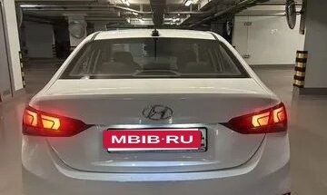 Hyundai Solaris II рестайлинг, 2017 год, 790 000 рублей, 4 фотография