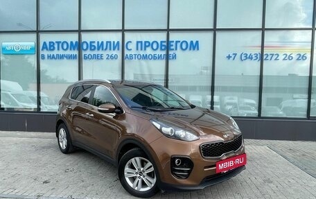 KIA Sportage IV рестайлинг, 2016 год, 1 870 000 рублей, 7 фотография