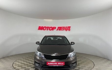 KIA Rio III рестайлинг, 2015 год, 929 000 рублей, 2 фотография