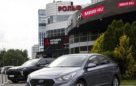 Hyundai Solaris II рестайлинг, 2019 год, 1 155 000 рублей, 1 фотография