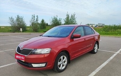 Skoda Rapid I, 2014 год, 895 000 рублей, 1 фотография