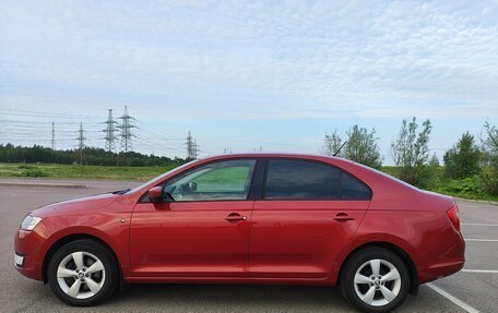 Skoda Rapid I, 2014 год, 895 000 рублей, 2 фотография
