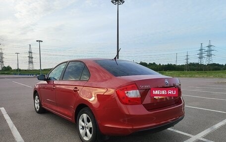 Skoda Rapid I, 2014 год, 895 000 рублей, 3 фотография