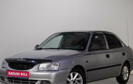Hyundai Accent II, 2007 год, 429 000 рублей, 4 фотография