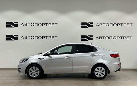 KIA Rio III рестайлинг, 2016 год, 949 000 рублей, 4 фотография