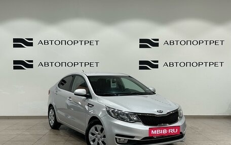 KIA Rio III рестайлинг, 2016 год, 949 000 рублей, 9 фотография