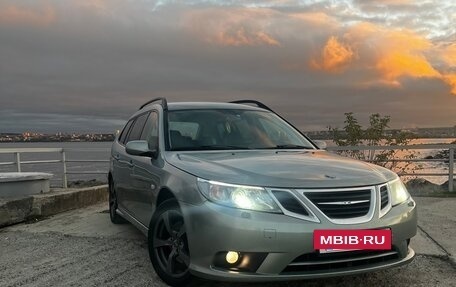 Saab 9-3 II рестайлинг, 2008 год, 850 000 рублей, 2 фотография