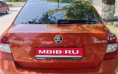 Skoda Rapid I, 2018 год, 1 650 000 рублей, 11 фотография