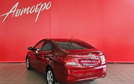 Hyundai Solaris II рестайлинг, 2011 год, 657 000 рублей, 3 фотография