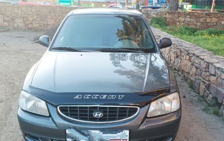 Hyundai Accent II, 2004 год, 420 000 рублей, 2 фотография