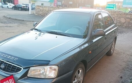 Hyundai Accent II, 2004 год, 420 000 рублей, 4 фотография