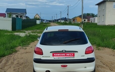 Peugeot 206, 2000 год, 270 000 рублей, 5 фотография