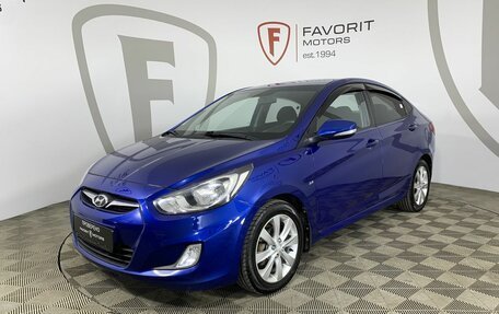 Hyundai Solaris II рестайлинг, 2012 год, 645 000 рублей, 1 фотография