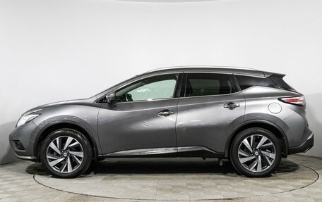Nissan Murano, 2017 год, 1 969 898 рублей, 8 фотография
