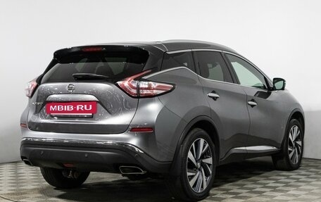 Nissan Murano, 2017 год, 1 969 898 рублей, 5 фотография