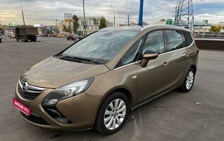 Opel Zafira C рестайлинг, 2013 год, 730 000 рублей, 1 фотография