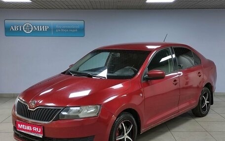 Skoda Rapid I, 2014 год, 812 000 рублей, 1 фотография
