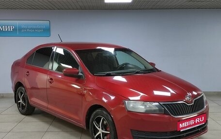 Skoda Rapid I, 2014 год, 812 000 рублей, 3 фотография