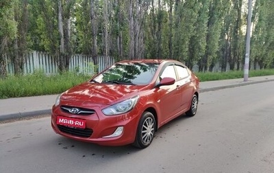 Hyundai Solaris II рестайлинг, 2011 год, 520 000 рублей, 1 фотография