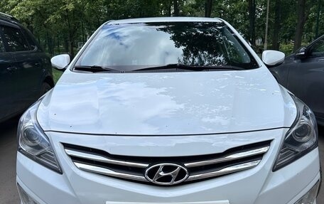 Hyundai Solaris II рестайлинг, 2014 год, 1 090 000 рублей, 1 фотография
