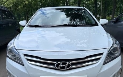 Hyundai Solaris II рестайлинг, 2014 год, 1 090 000 рублей, 1 фотография
