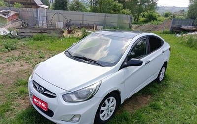 Hyundai Solaris II рестайлинг, 2012 год, 690 000 рублей, 1 фотография