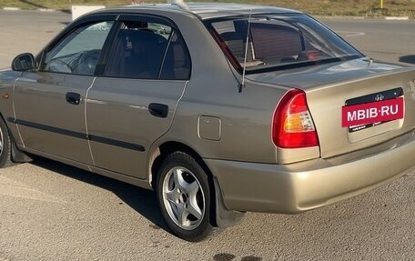 Hyundai Accent II, 2004 год, 395 000 рублей, 7 фотография